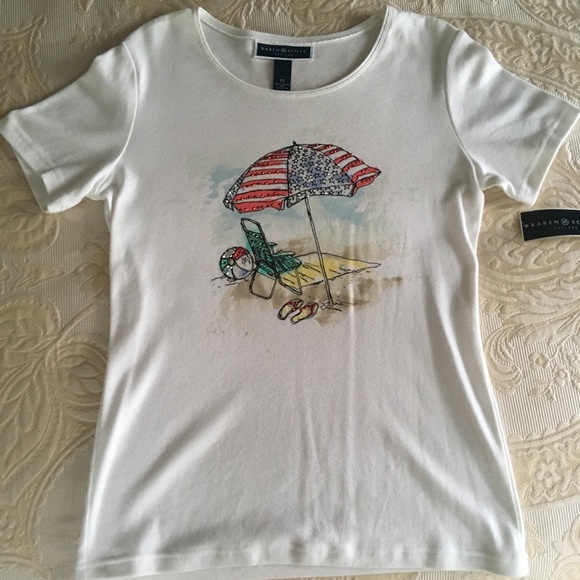 Patriotic Beach Shirt - Picture 2 of 5